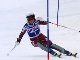 Prvenac Nine Loeseth u slalomu u Santa Caterini